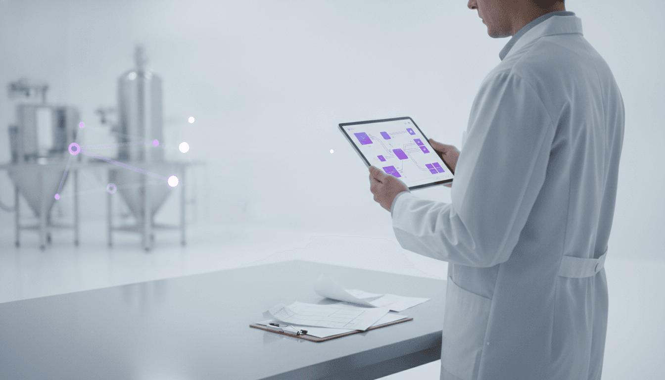 From paper MBR to digital recipe: the challenge is not the tablet